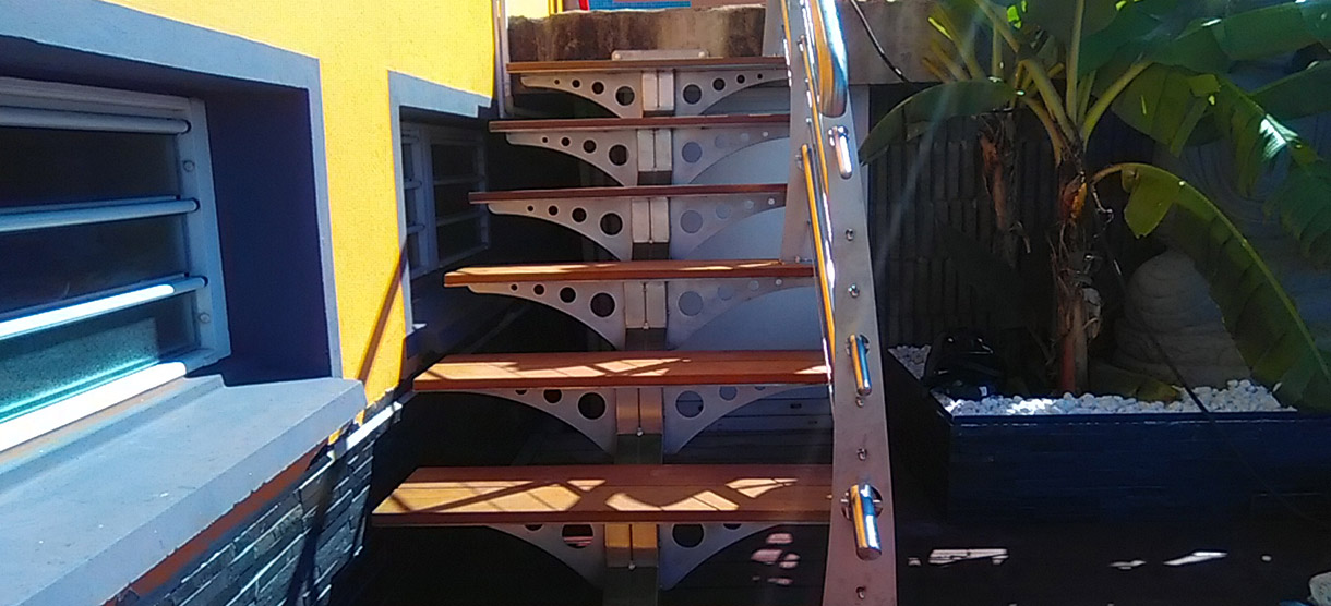 FCM. Fabrication inox. La Réunion