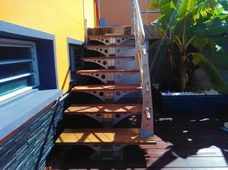 FCM porte, escalier, garde corps, rambarde, portail, balustrade, barreau, tonnelle, acier, alu, inox