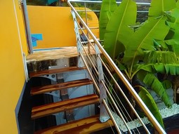 FCM porte, escalier, garde corps, rambarde, portail, balustrade, barreau, tonnelle, acier, alu, inox