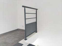 FCM porte, escalier, garde corps, rambarde, portail, balustrade, barreau, tonnelle, acier, alu, inox