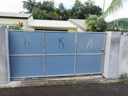 FCM porte, escalier, garde corps, rambarde, portail, balustrade, barreau, tonnelle, acier, alu, inox